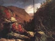 Thomas Cole The Clove,Catskills (mk13) USA oil painting artist